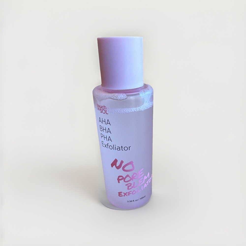 ✨ Touch in SOL No Pore Blem Exfoliator AHA BHA PHA 100ml / 3.38 fl oz – RARE‎
